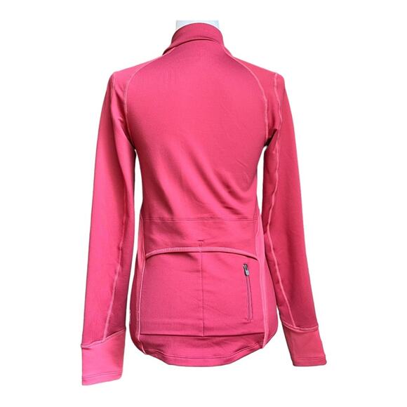 Novara for REI Womens XS Pink Cycling Full Zip Jacket Bike Athletic Racing - Picture 3 of 9